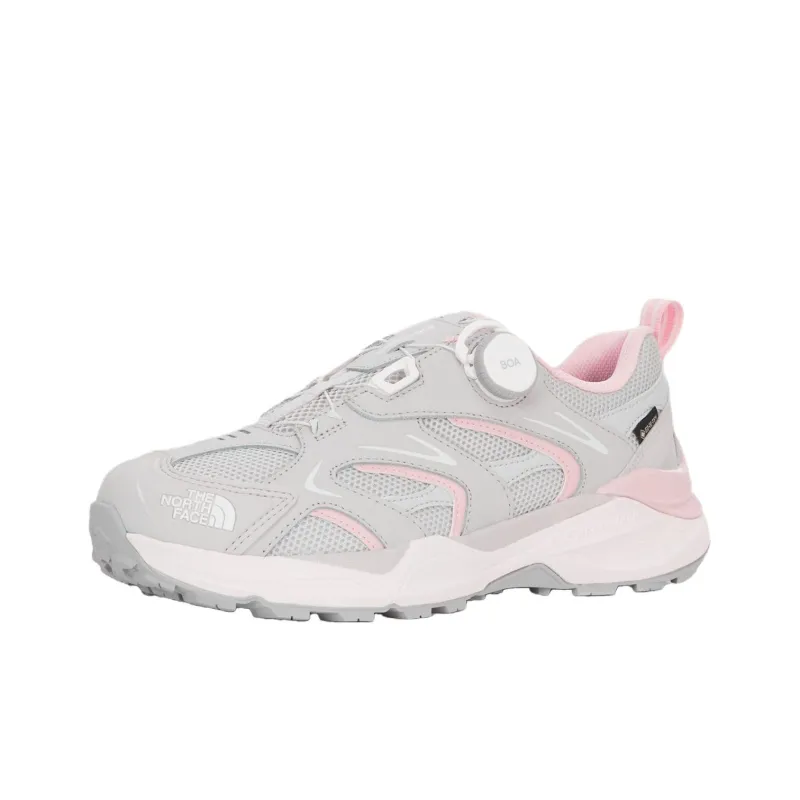 THE NORTH FACE ENERGY TECH ALPHA 3.0 Abrasion Resistant Low Top Hiking Shoes Men's Gray Pink-0