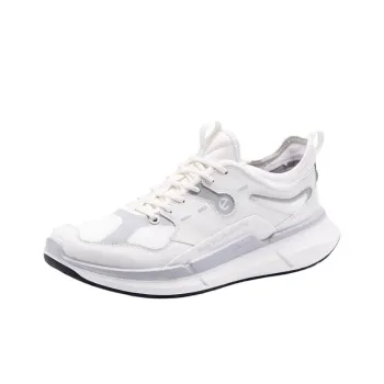 White Mountaineering x Ecco Biom 2.2 Abrasion Resistant Low Top Casual Running Shoes Women's White