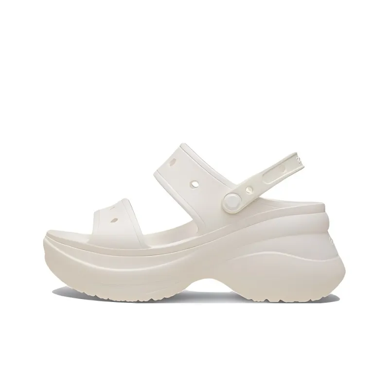 Crocs Beach Sandals Women's White-0