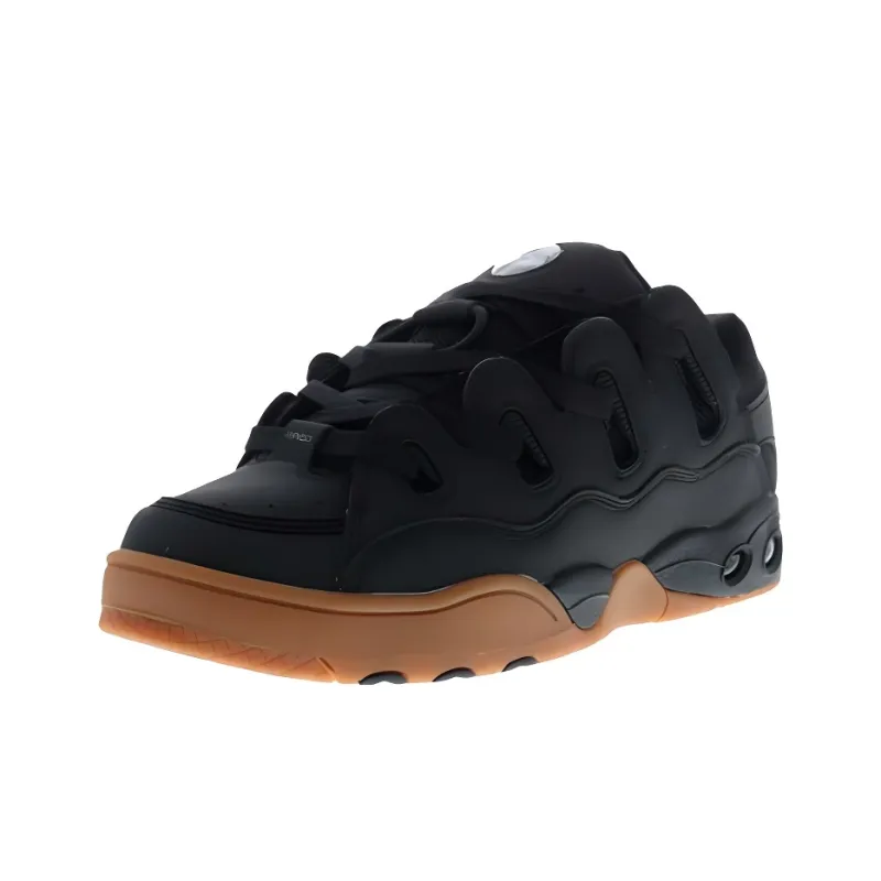 OSIRIS D3 OG Abrasion Resistant Low Top Skateboard Shoes Men's Black-2