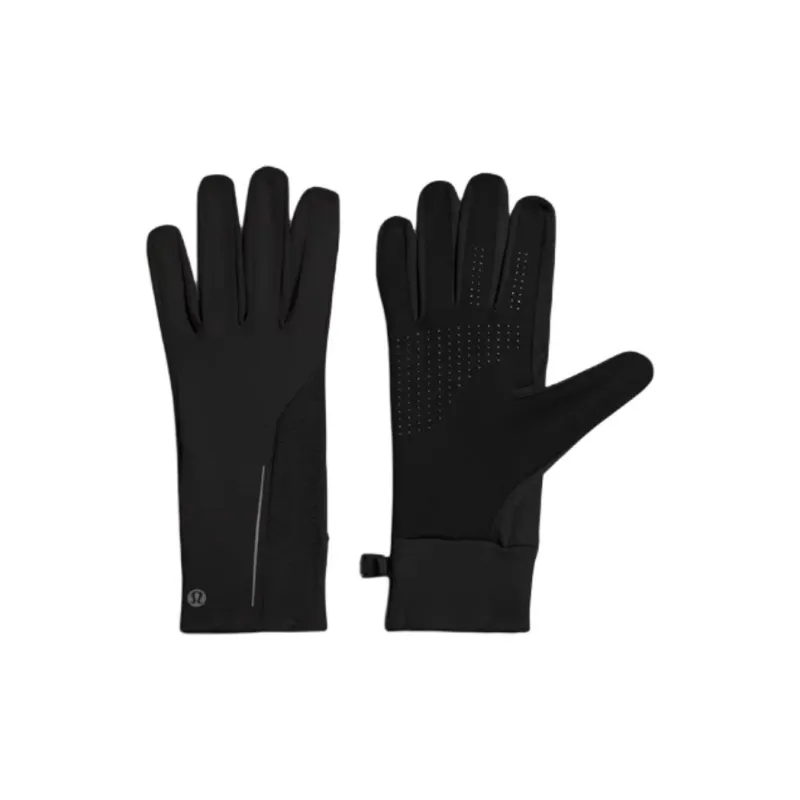 Lululemon Brushed Sports Gloves Men's Black-0