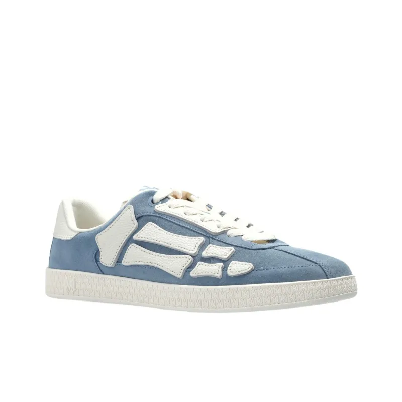 AMIRI PACIFIC Bones Low Top Skateboard Shoes Men's Blue-2