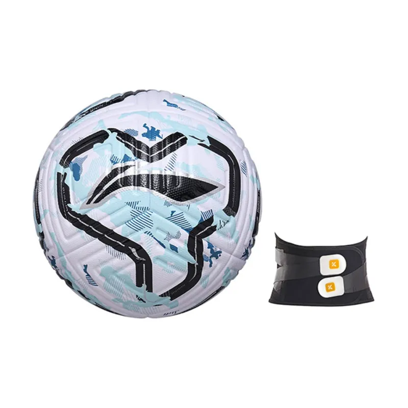 LiNing Size 5 Soccer TPU Seamless Thermal bonding Unisex White Black Blue-27