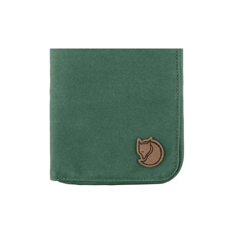 Fjallraven Recycled Polyester Passport Holder Regular Unisex Dark Copper Green-2