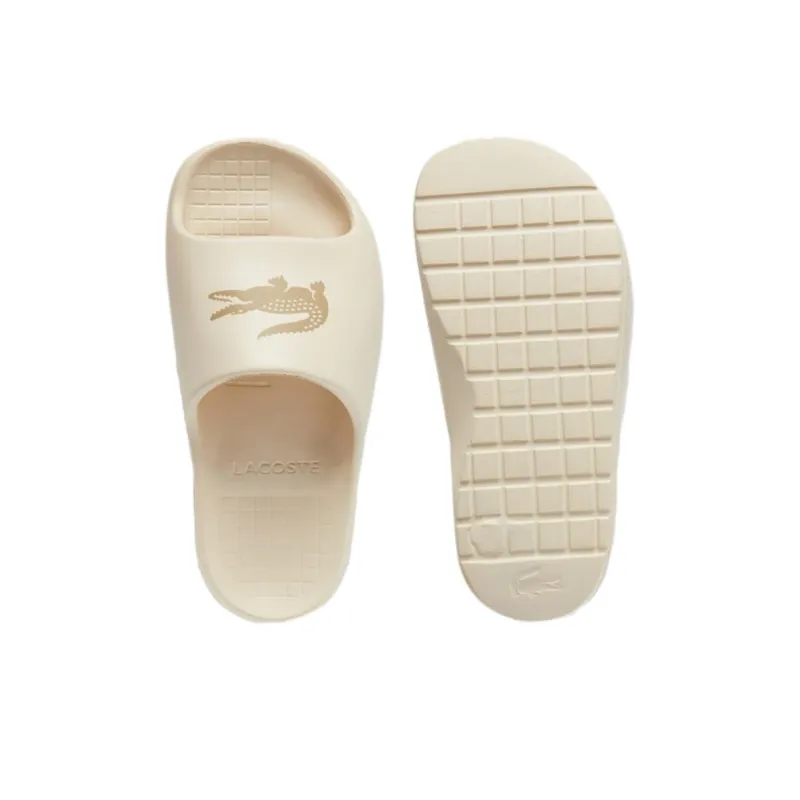 LACOSTE SERVE SLIDE 2.0 Abrasion Resistant Slide Slippers Women's-10