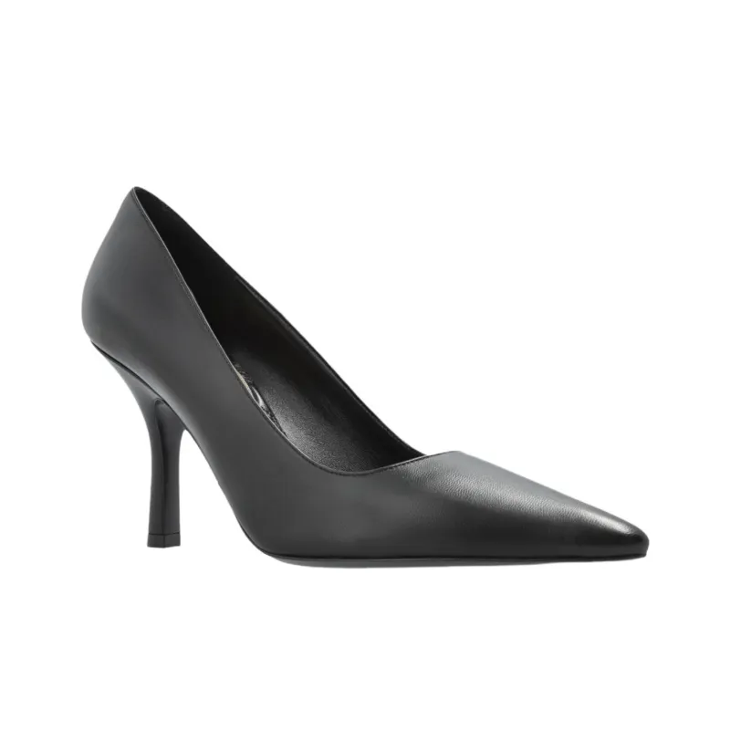 Burberry Dame Slim Heel High Heels 10cm Women's Black-2