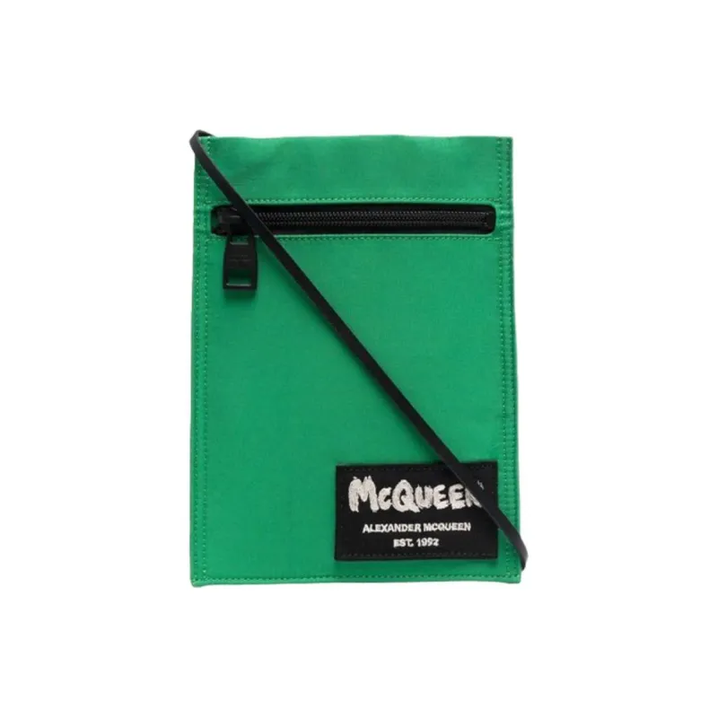 Alexander McQueen Logo Tag Crossbody Bag-0