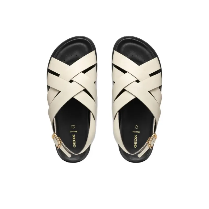 GEOX Adelash Roman Sandals Women's Beige-3