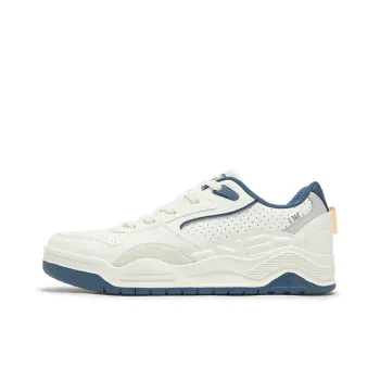 361° Lightweight Coverage Low Top Skateboard Shoes Men's Feather White Nostalgic Blue
