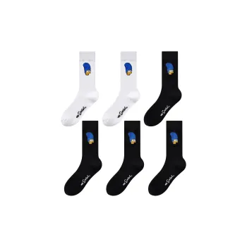 The Simpsons Knee High Socks Unisex 6 Pack