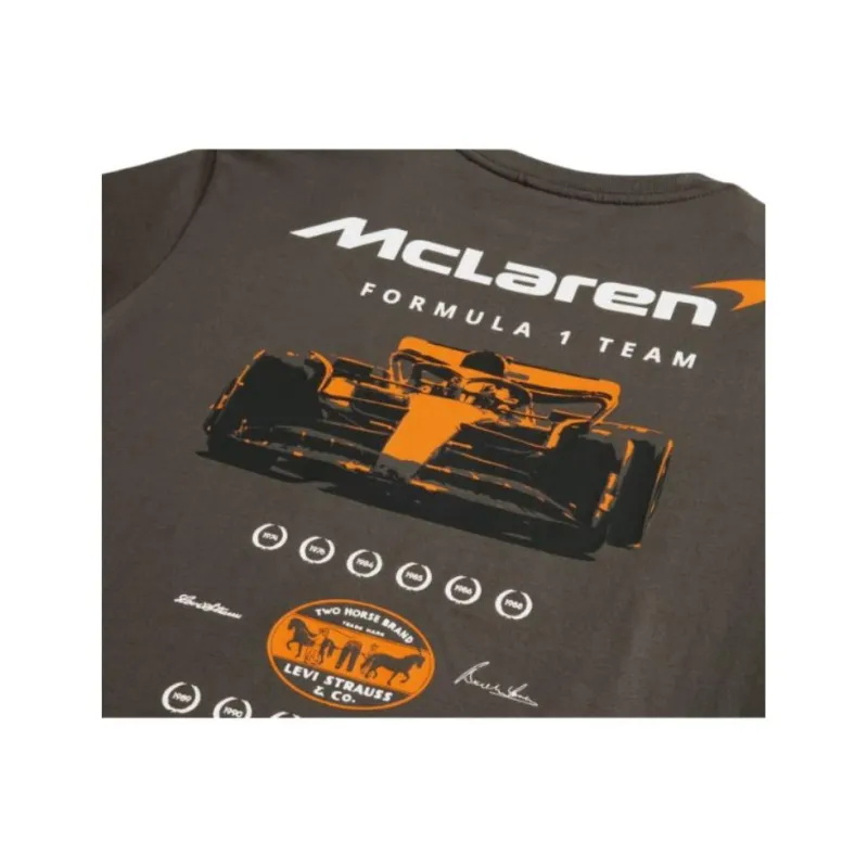 Levi's McLaren Racing Co branded Edition T Shirt Men's-5