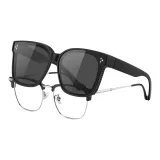 Bright Black Frame with Polarized Gray Lens[BH005-C1]
