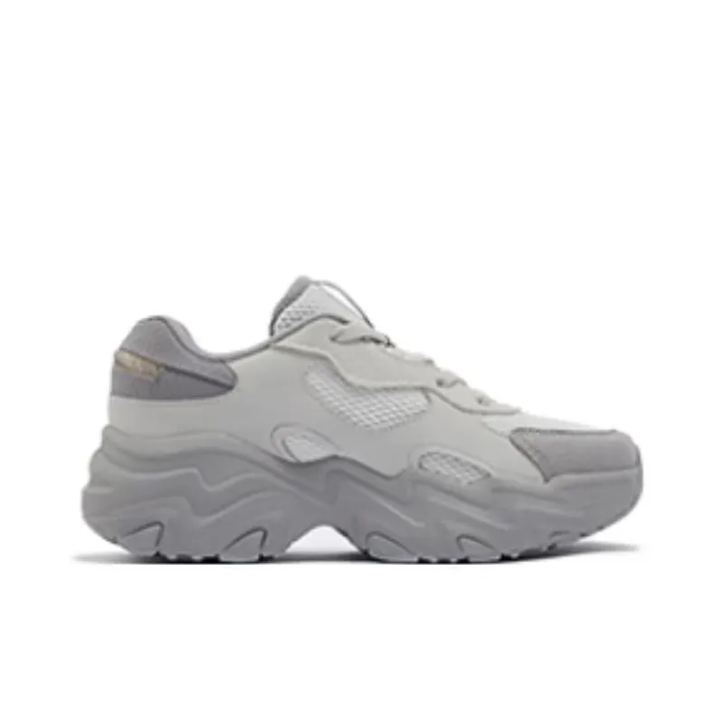 361° Anti Slip Wear Resistant Low Top Chunky Sneakers Women's Gray-1