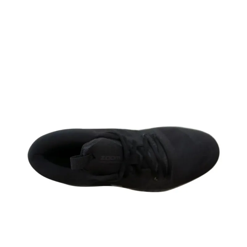 Nike Zoom Assersion Anti Slip Wear Resistant Low Top Basketball Shoes Unisex Black-2