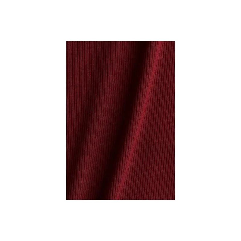 H&M T Shirts Women's Burgundy-4
