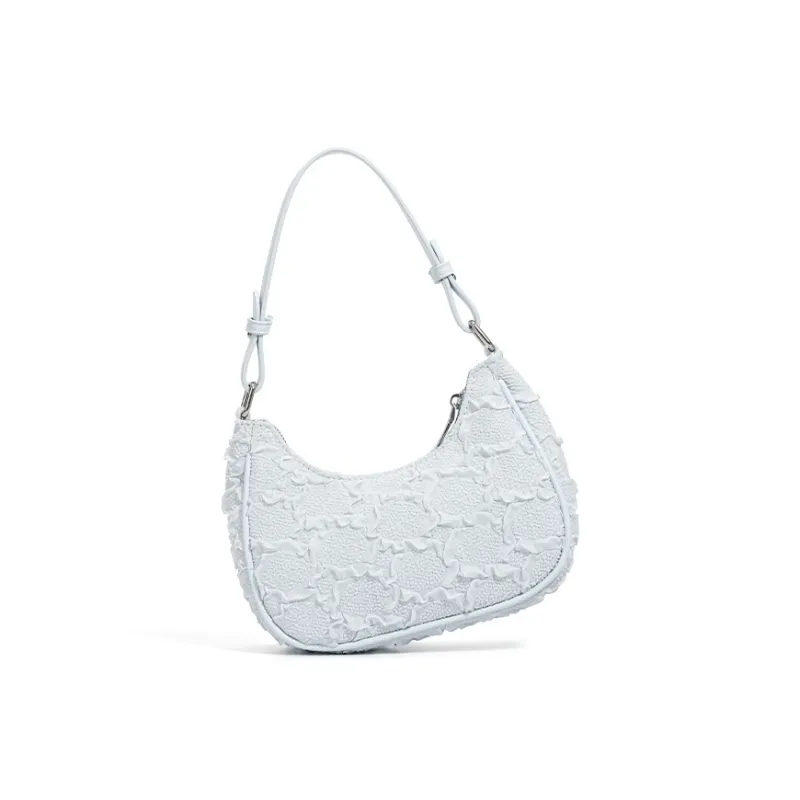 UNITE STAR PU Crossbody Bag, Shoulder Bag Regular Women's Blue/White-2