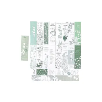 HUIYANHUAYU Refreshing Artistic Style Planner Decoration Page Clips Bookmarks