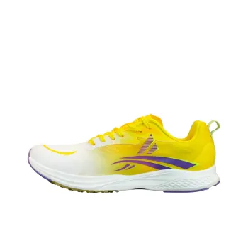 Volanti Abrasion Resistant Shock Absorbers Slip Resistant Rebound Balance Low Top Casual Running Shoes Unisex Yellow