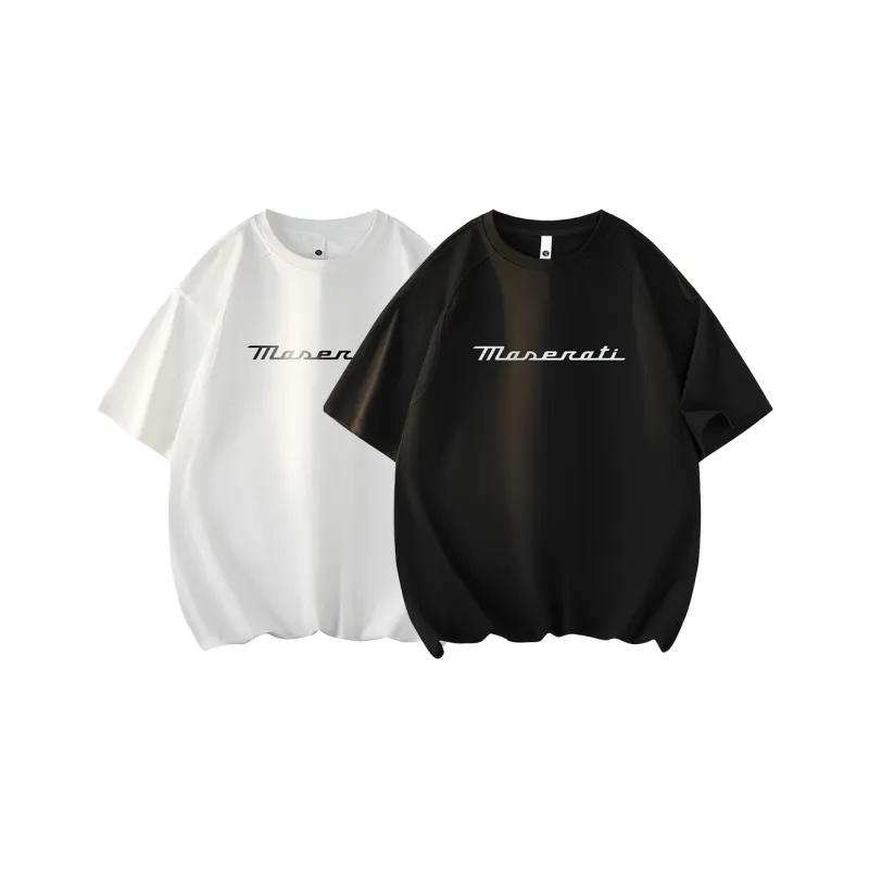 Maserati Raglan Sleeve T Shirt Unisex-36