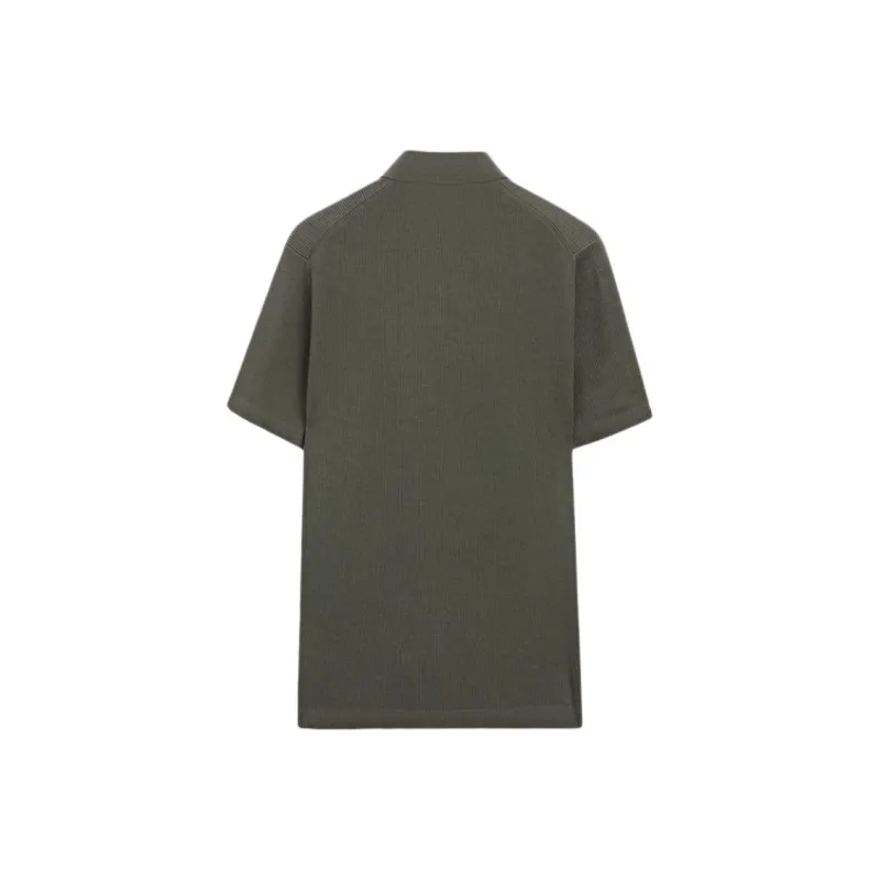 Massimo Dutti Polo Shirts Men Green-1