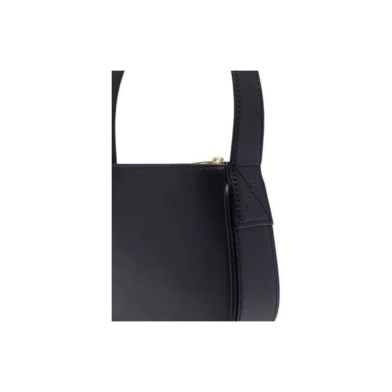 Blumarine Cow Leather Handbag, Shoulder Bag Women's Black-3