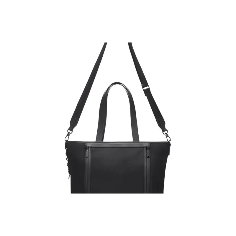 LI NING 1990 PU Handbag, Shoulder Bag, Crossbody Bag Regular Unisex Black-4