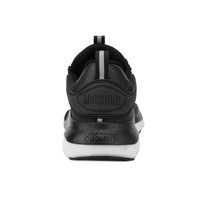 MOSCHINO Teddy Run Low Top Casual Shoes Women's Black-2