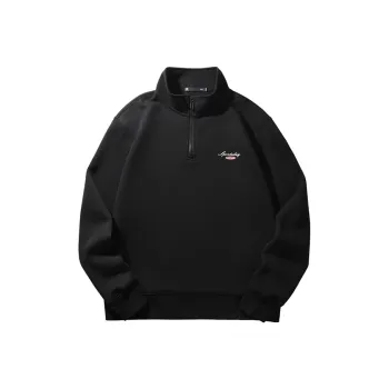 HLA Sweatshirts Men Black 4K