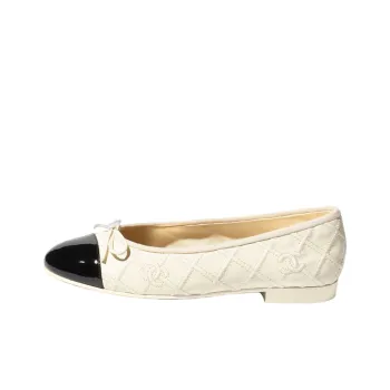 CHANEL Casual Single Shoes Women's White