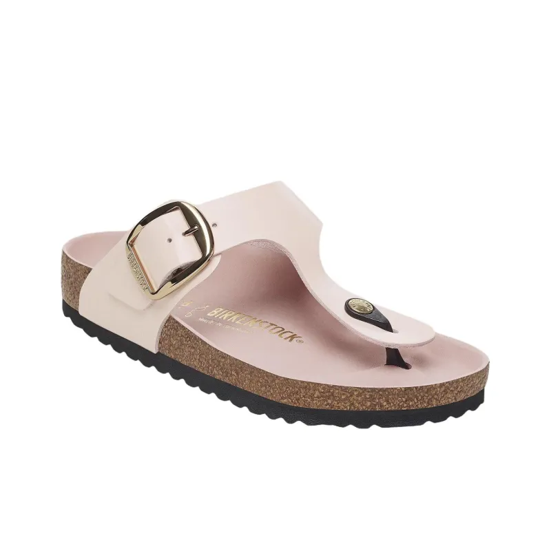 Birkenstock Gizeh Big Buckle EVA Abrasion Resistant Flip Flops Women's Light Rose Narrow-1