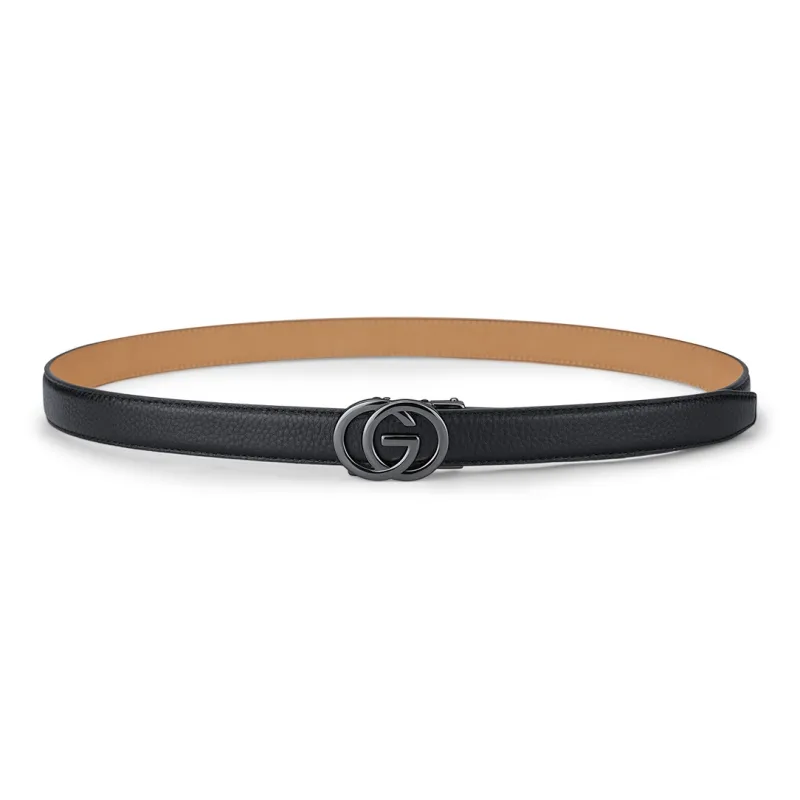 WilliamPOLO Cow Leather Belts Women's Multiple Colors 2.4cm-14