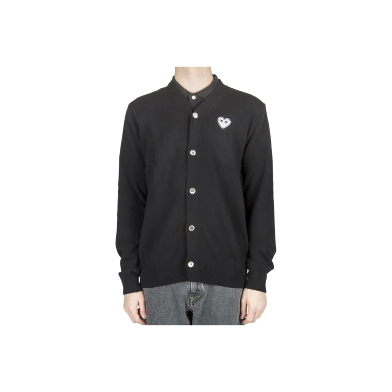 CDG Play Sweaters Men Black-2