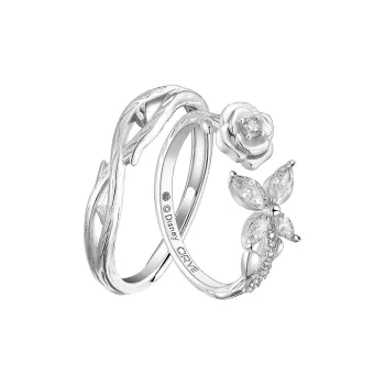 Disney Princess S925 Silver Rings Unisex