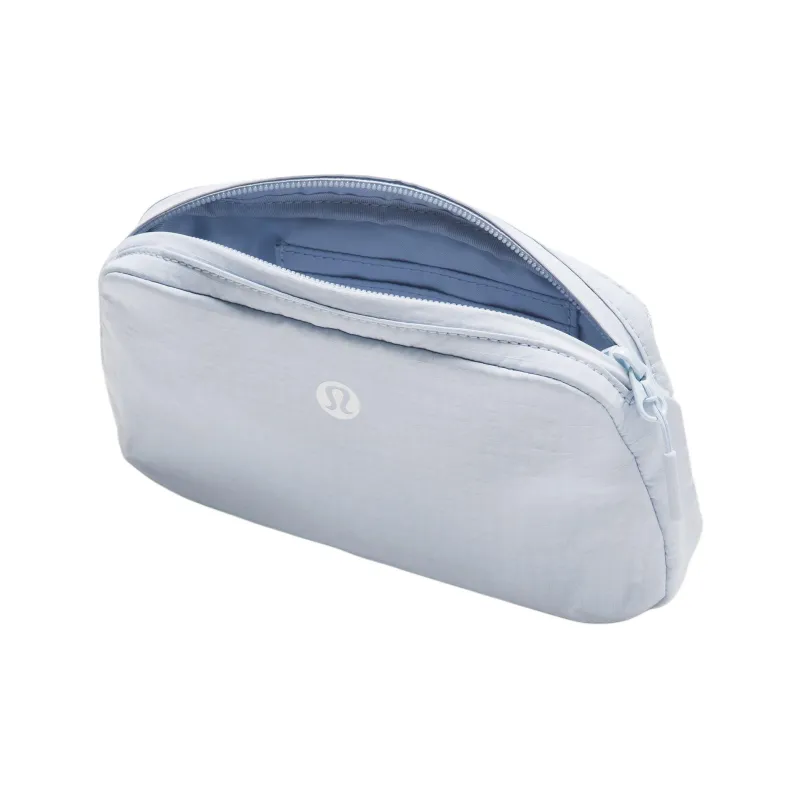 Lululemon Nylon Carry Backpack Women's Steam Gray & Starch Blue & Sun Gray-3