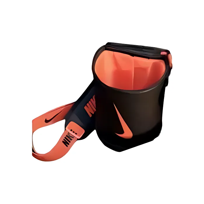 Nike EVA Bucket Bag, Shoulder Bag Regular Unisex Black & Orange-4