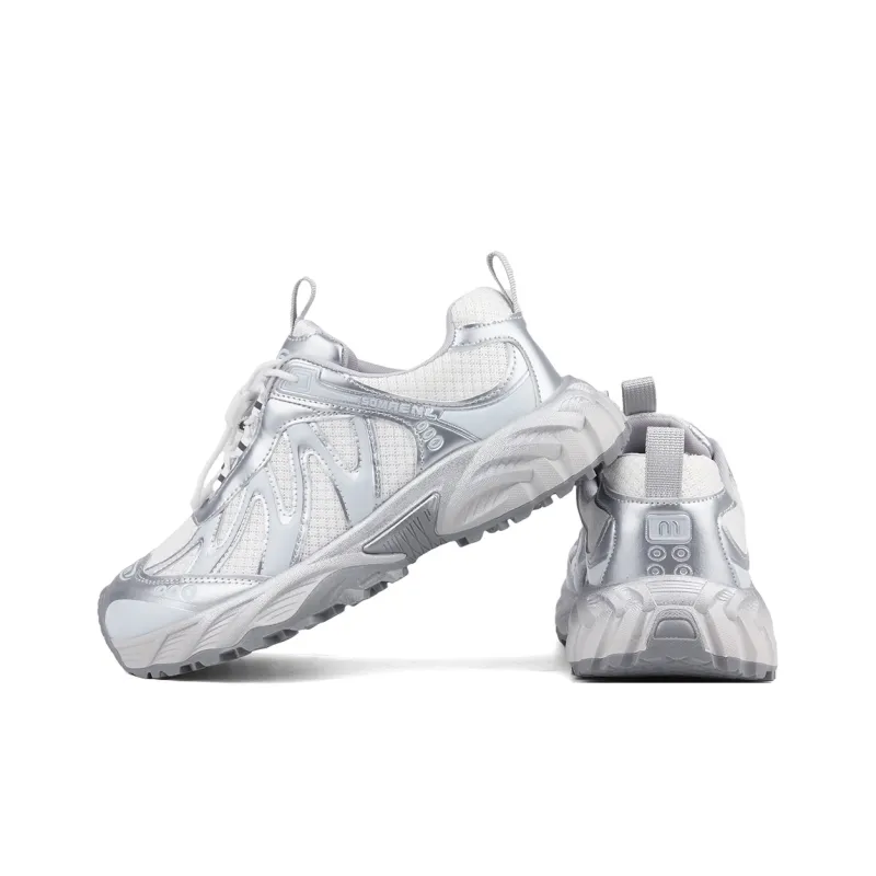 WENPU Cushioning And Breathable Low Top Chunky Sneakers Women's-7