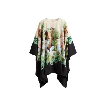 H&M Long Sleeved Dresses Women's Pink/Pattern