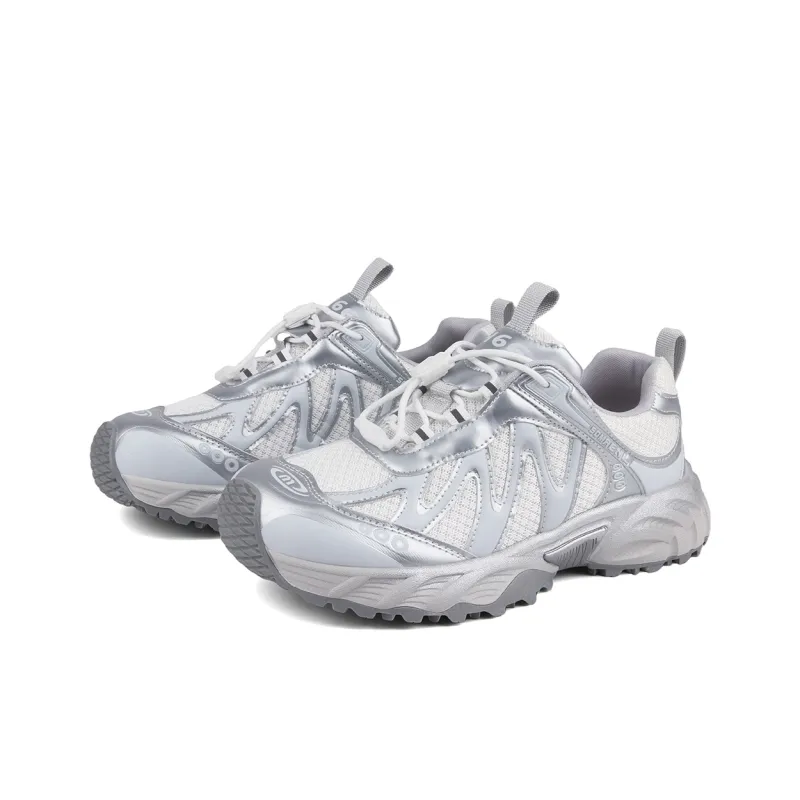 WENPU Cushioning And Breathable Low Top Chunky Sneakers Women's-6