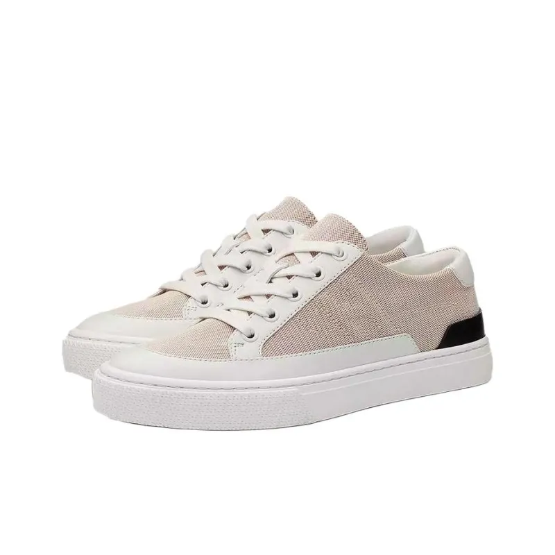 HERMES Deep Low Top Stylish Skateboarding Shoes Women's Red White-2