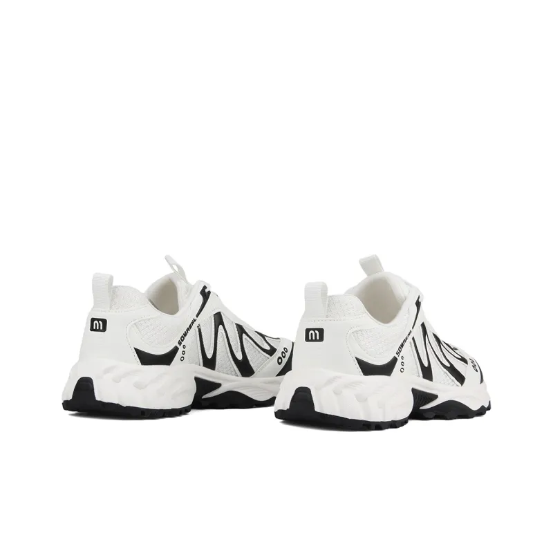 WENPU Cushioning And Breathable Low Top Chunky Sneakers Women's-15