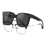 Matte Black Frame with Polarized Gray Lens[BH005-C2]