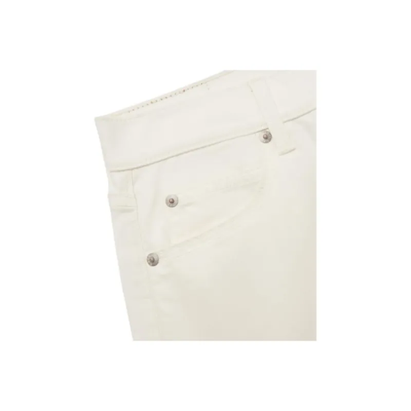 Levi's Denim Long Skirt Women's White-3