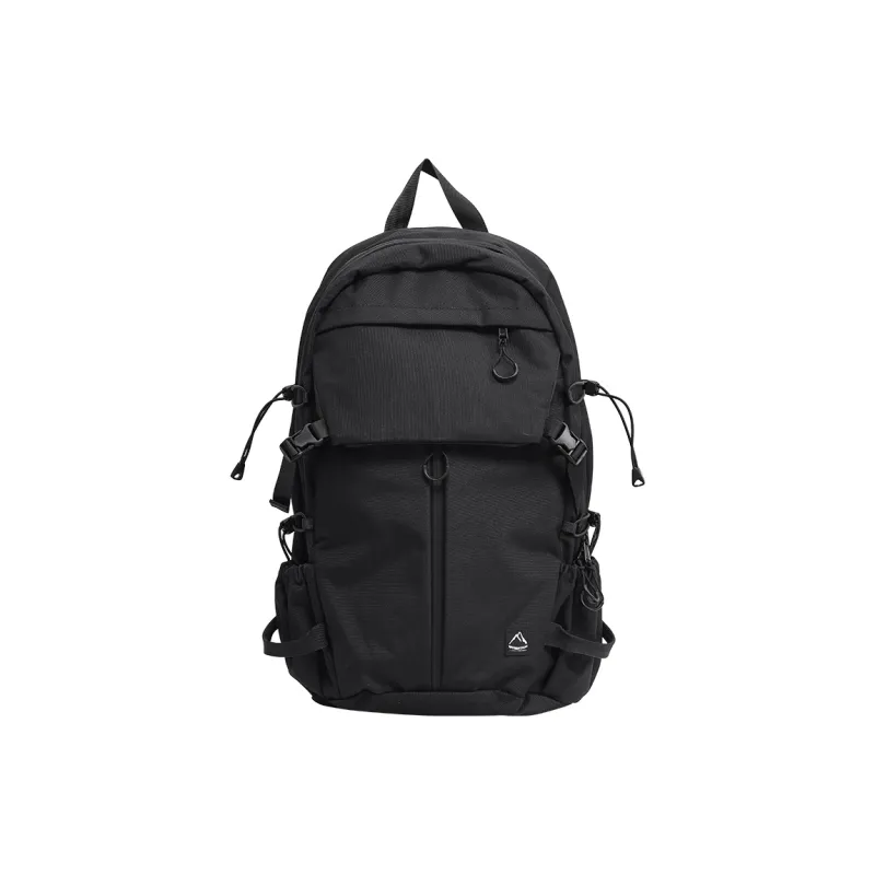 MYEDITION 25L Backpack Outdoor Bag Oxford Asphalt Gray/Olive Green/Black Unisex-2