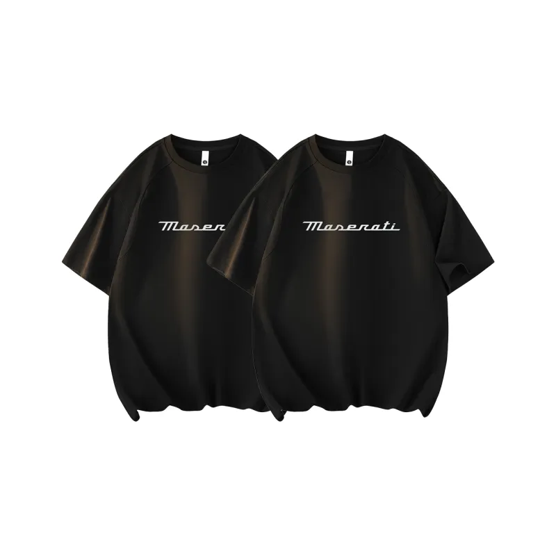 Maserati Raglan Sleeve T Shirt Unisex-18