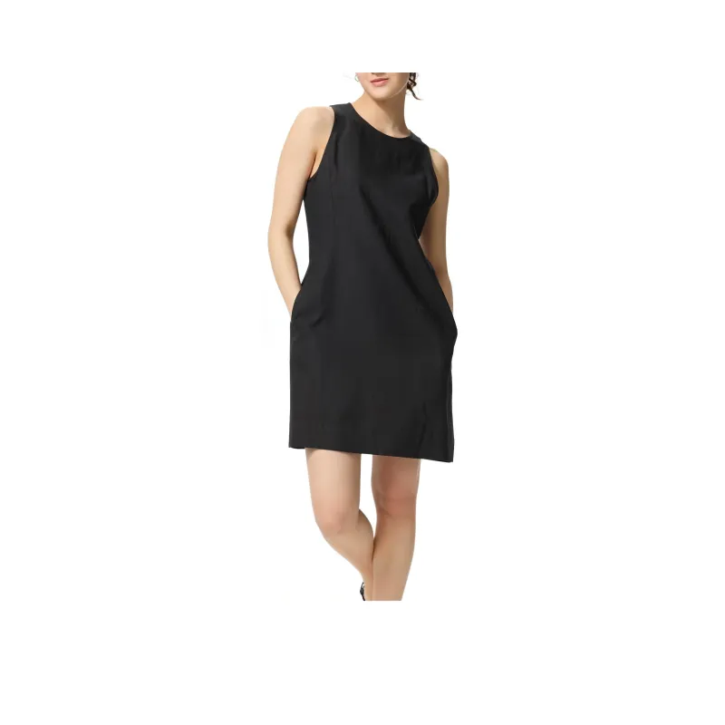 UNIQLO Sleeveless Dress Women's Black-0