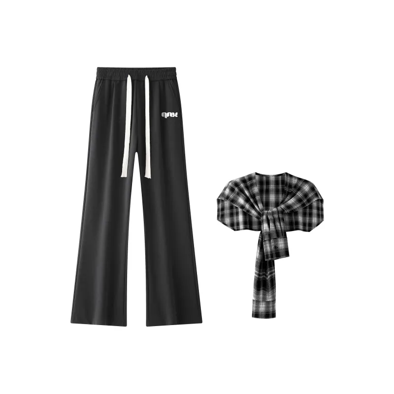 Qnxeey Casual Pants Unisex-2