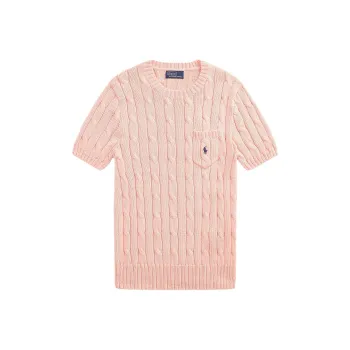 Polo Ralph Lauren Cable knit Short sleeve Top