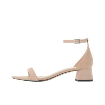 CHARLES&KEITH Nudie One Strap Sandals 3.8cm Women's Nude Pink