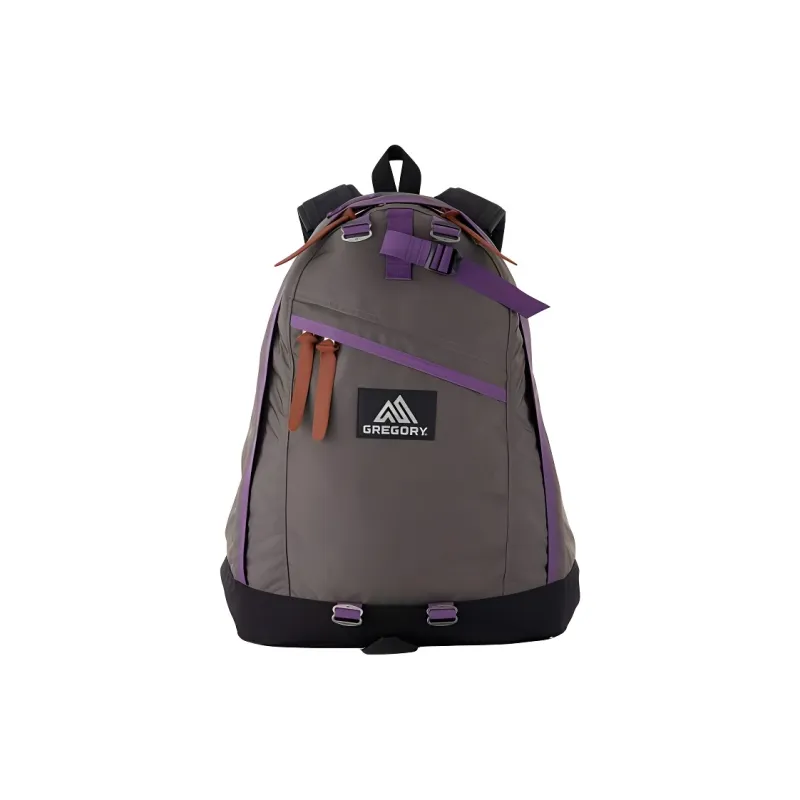 GREGORY Nylon Outdoor Mountaineering Bag Backpack Unisex Purple & Gray-0