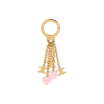 CELINE Acetate Bag Accessory Women's Light Pink